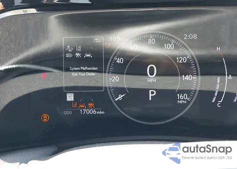 2025 Lexus Nx 250 Premium z USA, uszkodzony, nr VIN 2T2GDCAZ6SC016743